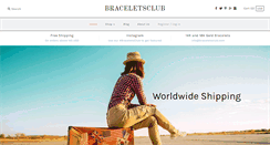 Desktop Screenshot of braceletsclub.com